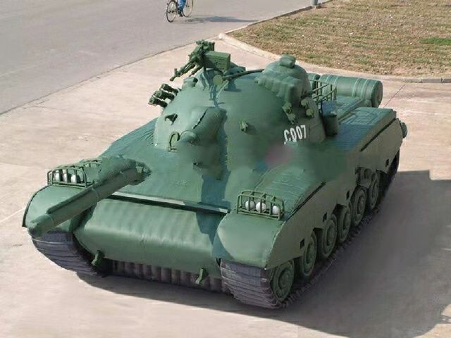 涪陵充气坦克战车