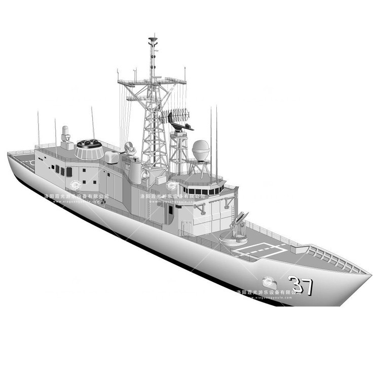 涪陵充气侦查船模型