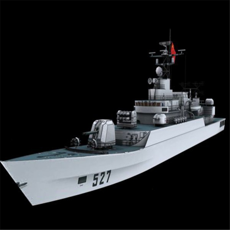 涪陵3d护卫舰模型